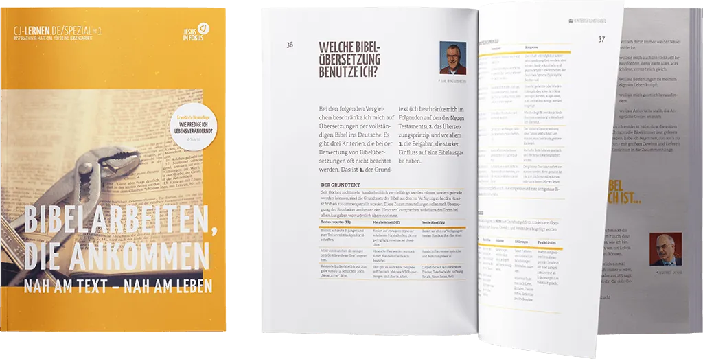 Design des Magazins CJ-Lernen Spezial